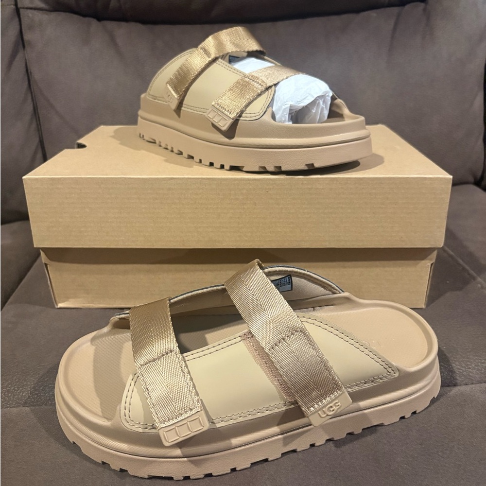 UGG Goldenglow Slide Big Girls size 6